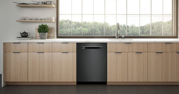 Above the Fold Bosch Black Stainless Steel Dishwasher Model SHPM78W54N-1