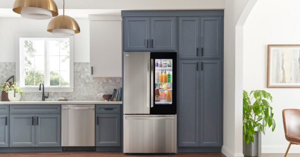 Above the Fold Image  - The 5 Largest Counter Depth Refrigerator Models of 2023 - LG LRFGC2706S