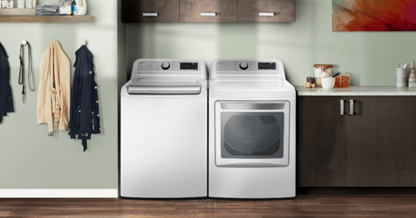 Above the Fold Image - 3 Largest Top Load Washer with Agitator Models for 2023 - LG WT7405CW 