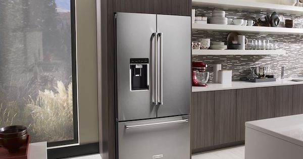 Dual Evaporator Refrigerator - KitchenAid KRFC704FSS Lifestyle Image