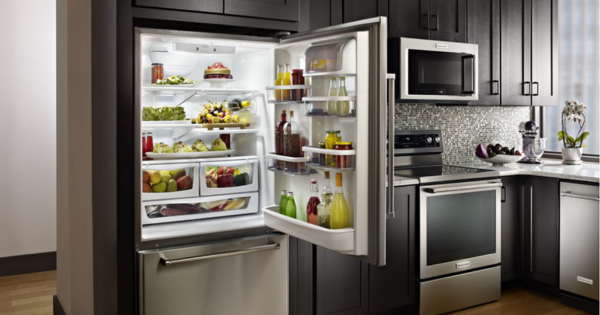 Above the Fold Image - Largest Bottom Freezer Refrigerators - KRBR102ESS