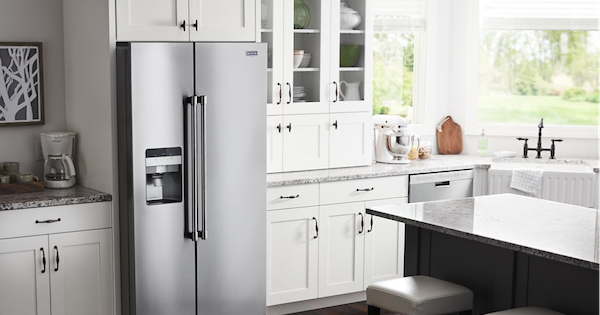 Best Side by Side Refrigerator of the Year - Maytag MSS25C4MGZ Lifestyle Image
