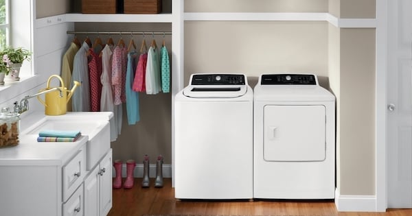 Clothes Dryer Reviews GE vs Frigidaire - Frigidaire Lifestyle Image