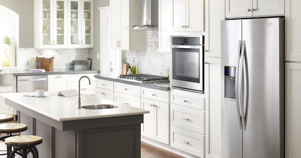 Refrigerator Sizes - Whirlpool WRF535SWHZ French Door Refrigerator