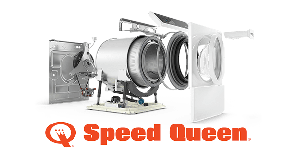 Above the Fold Image Speed Queen Front Load Washer