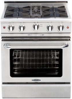 Capital MCOR304L Professional Gas Range from BE website