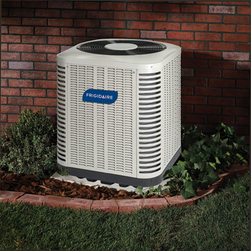 Frigidaire Central Air Conditioniner Condenser Lifestyle Image