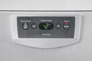 Frigidaire Freezer Temperature Display