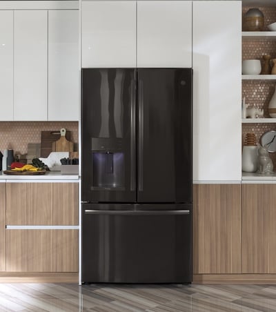 GE Black Stainless Steel Lifestyle Image