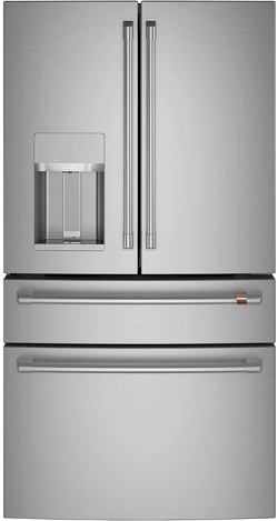 GE Cafe CXE22DP2PS1 Four Door French Door Refrigerator
