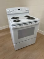 GE JB256DMWW Electric Range