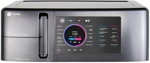 GE Profile PFQ97HSPVDS Controls - Washer Dryer Combo Article