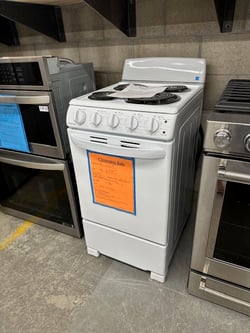 GE RAS240DMWW Electric Range