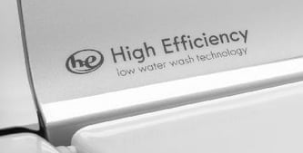 HE Symbol High Efficiency Top Load Washer Symbol