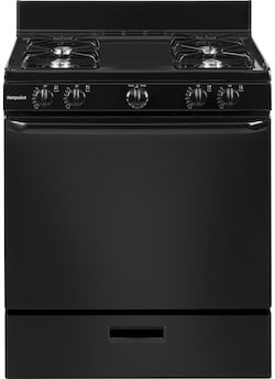 Hotpoint RGBS100DMWW Gas Range from Hotpoint Website