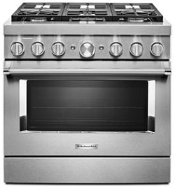 KitchenAid KFDC506JSS Professional Gas Range