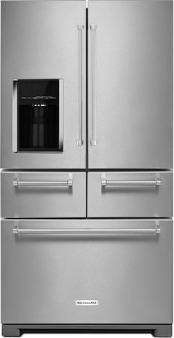 KitchenAid KRMF706ESS French Door Refrigerator with Drawers