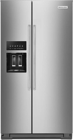 KitchenAid KRSF705HPS Side by Side Refrigerator