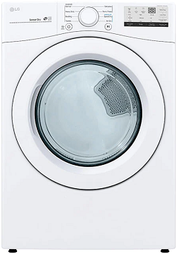 LG DLG3401W Front Load Gas Dryer