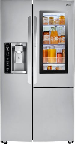 LG LSXS26396S Door in Door Side by Side Refrigerator