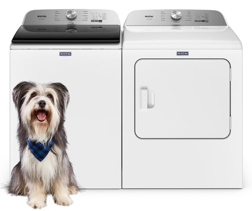Maytag MVW6500MW & MED6500MW - Make Pet Hair Removal A Breeze With These Innovative Laundry Appliances!