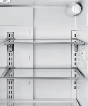 Refrigerator Organization - Split Shelves Example