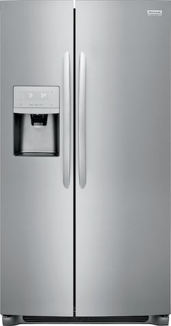 Largest Side by Side Refrigerator Frigidaire Gallery Side by Side Refrigerator FGSS2635TF