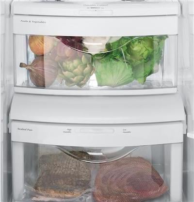 Refrigerator Organization - Humidity Control Bins