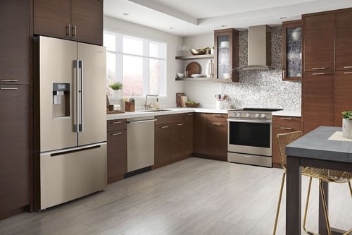 New Appliance Colors - Whirlpool Sunset Bronze Kitchen