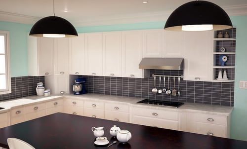 Kitchen Ventilation Buying Guide - Undercabinet hood example