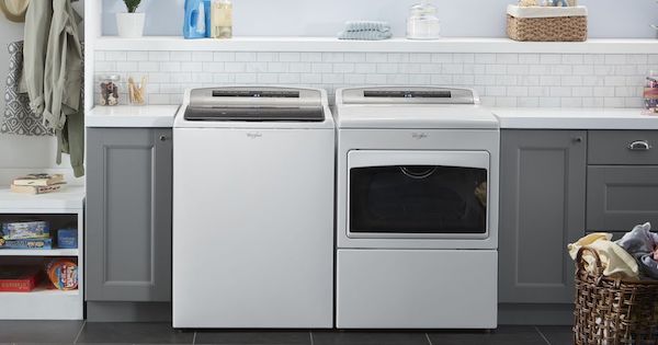 Above the Fold Image Best Electric Dryer - Whirlpool Lifestyle Image