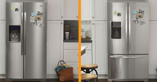 French Door vs Side by Side Refrigerators