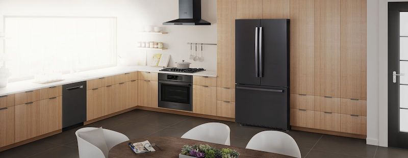 Bosch Black Stainless Steel Kitchen Appliances